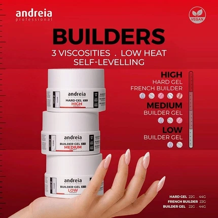 Гель для наращивания Andreia, мягкий белый