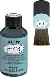 Стойкая полуперманентная краска Davines No 6,18 с высоким блеском