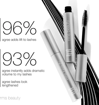 Тушь Rms Beauty Straight Up Volumizing Peptide Mascara