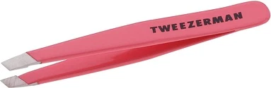 Mini Slant Tweezer Geranium Tweezerman