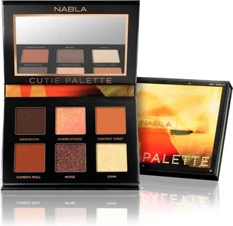 Nablavo ko'z soyasi palitrasi Cutie Palette Analogue
