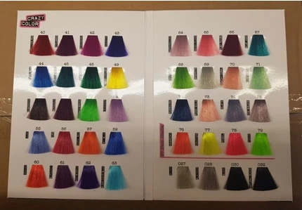 Crazy Color Палитра оттенков