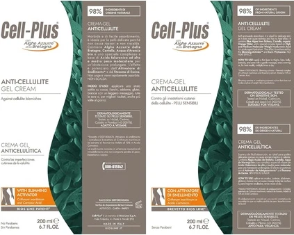 Гель-крем Nature's Cellplus против целлюлита