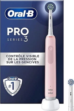 Electric Toothbrush Oral-B Pro Series 3 Pink