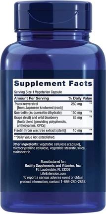 Optimized Resveratrol Life Extension