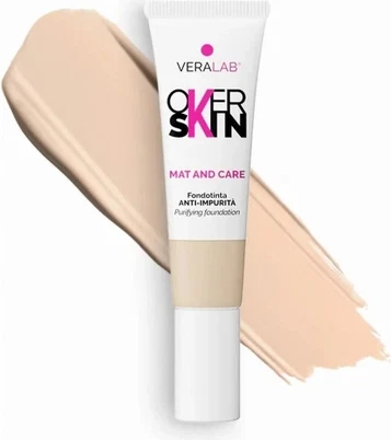Тональная основа Veralab Antiblemish 02 Shell