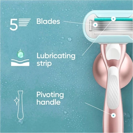 Gillette Venus Pro Smooth Sensitive uchun ustara pichoqlari