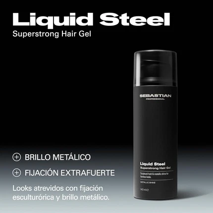 Гель для волос Sebastian Professional Liquid Steel Extra Strong