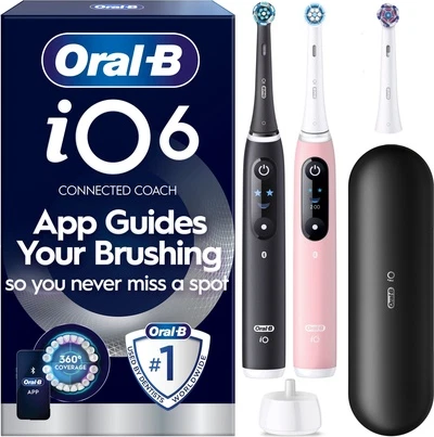 Электрическая зубная щетка Oral-B Io6 2шт
