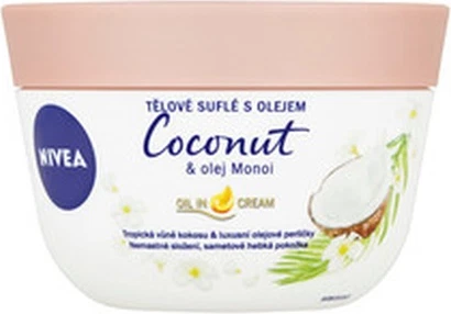 Мусс-суфле для тела с маслом кокоса и моной Nivea