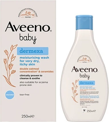 Увлажняющий очищающий гель Aveeno Dermexa