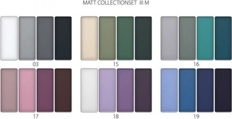 Набор теней для век Revers Gallant Matt Set Iii