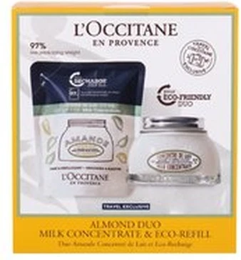 L'Occitane Almond Duo Milk Concentrate Ecorefill Set Gift Set
