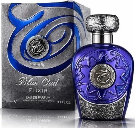 Lattafa Blue Oud Elixir, Eau de Parfum