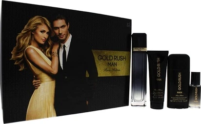 Туалетная вода Набор Gold Hawk Gold Rush Man