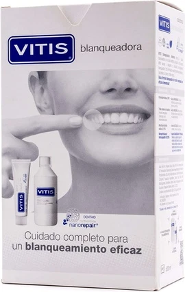 Whitening Toothpaste and Mouthwash Pack Vitis
