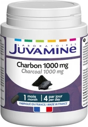 Капсулы Juvamine с углем