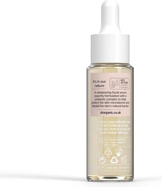 Dr Organic Сыворотка Probiotic Protection для успокоения кожи