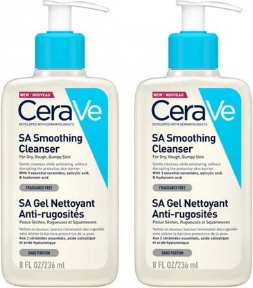 Очищающий гель CeraVe SA против шероховатости