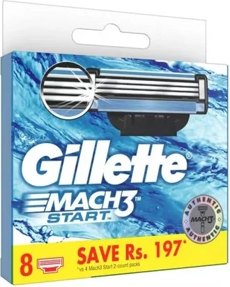 Gillette Mach3 Start Rassirochka Usturalari