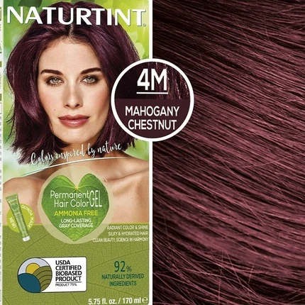 Hair Dye Naturtint 4M Mahogany Chestnut