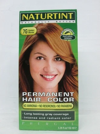 Naturtint Oltin Sarig Soch uchun Bo'yoq
