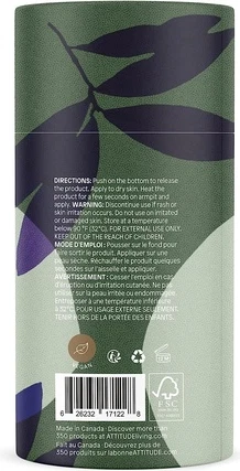 Attitude Herbal Musk Deodorant