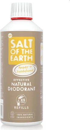 Salt Of The Earth Amber & Sandalwood tabiiy dezodorant sprey