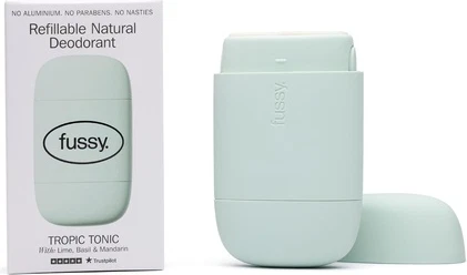 Refillable Deodorant Fussy Lime Basil & Mandarin