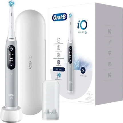 Электрическая зубная щетка Oral-B Io Series 6 Grey Opal