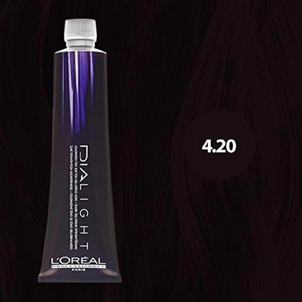 Краска для волос L'Oreal Professional Dialight Intense Iridescent Brown оттенок 4.20