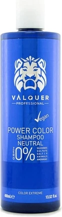 Shampoo Valquer Power Colour Dyed Hair Vegan and Sulfate Neutral Hair Colour Enhancer
