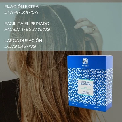 Valquer Professional Blue Wrinkle Enhancer Extra Hair Fixation