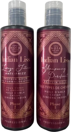 Протеиновое средство Noia Indian Liss Protein Gold Amla Caviar Ginseng