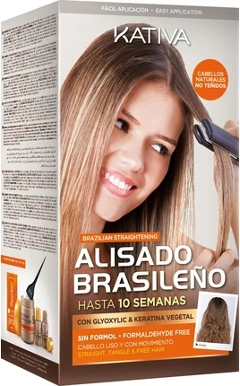 Kativa Professional Braziliyalik tekislash soch turmaklash to'plami