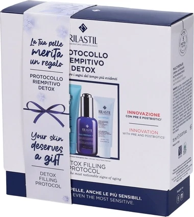 Rilastil Set Detox Filling Protocol Antiaging Skin Care