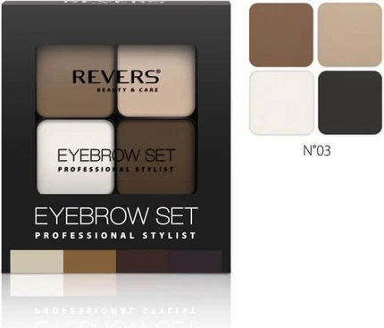 Набор для бровей Revers Professional Stylist #03