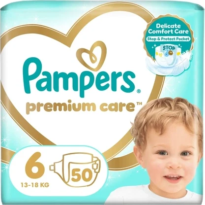 Pampers Premium Care Размер 6 Jumbo Pack