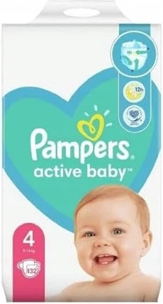 Подгузники Pampers Active Baby Размер 4
