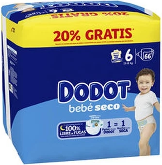 Подгузники Dodot Stages Размер 6
