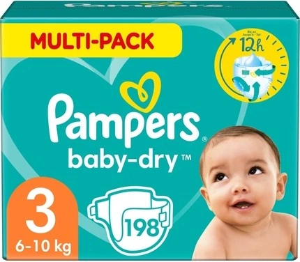 Подгузники Pampers Baby Dry