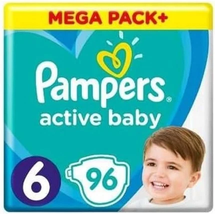 Подгузники Pampers Active Baby