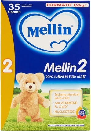 Последующее молочко Mellin