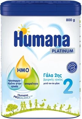 Сухая молочная смесь Humana Platinum 2