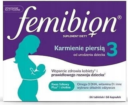 Femibion Для Кормящих Мам 3 Пищевая добавка