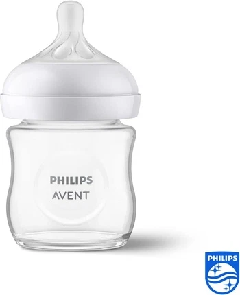 Бутылочка Philips Natural Glass Bottle с имитацией естественного кормления 120 мл
