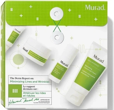 Набор по уходу за кожей Murad The Derm Report для минимизации линий и морщин