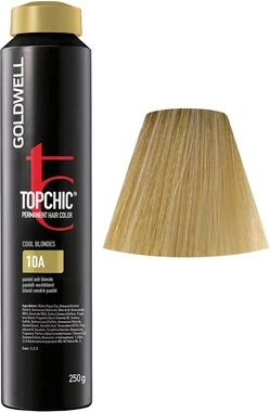 Стойкая краска для волос Goldwell Topchic Can 10a Pastel Ash Blonde