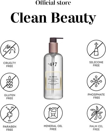 Cleanser Minus 417 Мицеллярный и минеральный очищающий гель и средство для снятия макияжа