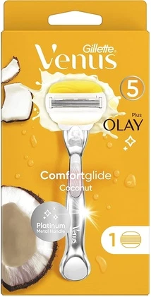 Razor Venus ComfortGlide Coconut with Olay Platinum